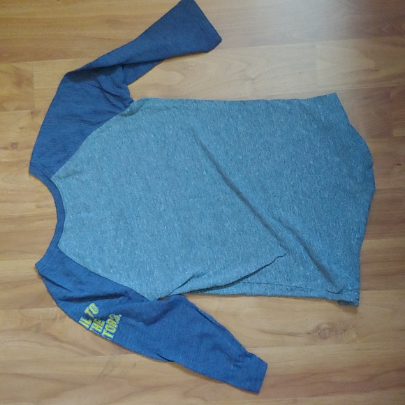 Two University of Michigan Wolverines Adidas Baseball Style Shirts - Picture 3 of 8